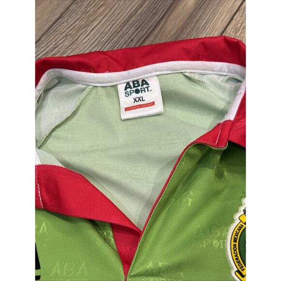 Jorge Campos Mexico Jersey Rare 1995 ABA Sport XXL, Fits XL - Picture 5 of 8
